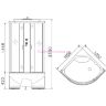 Душевая кабина Erlit ER 3510TP-C3-RUS