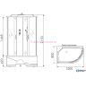 Душевая кабина Erlit ER3512TPL-C4-RUS